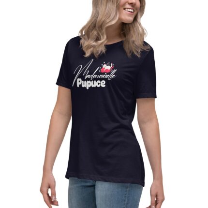 T-shirt Mademoiselle Pupuce