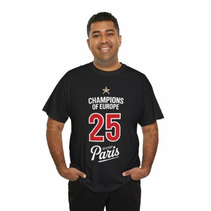 T-shirt PSG Ligue des champions étoile -  édition limitée